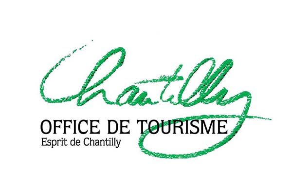logo Chantilly office de tourisme, esprit de chantilly