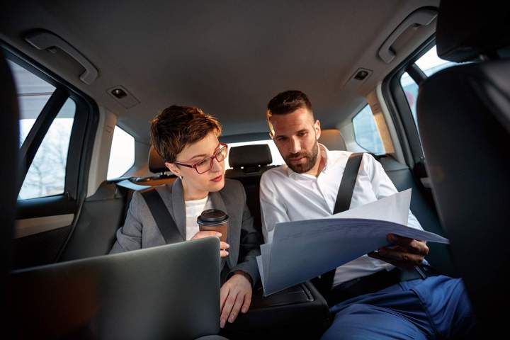 Private car service for seminars Chantilly